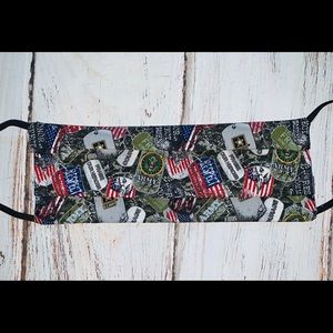 Army fabric face mask